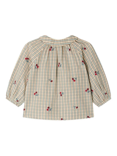 BONPOINT BLOUSE DOMINO